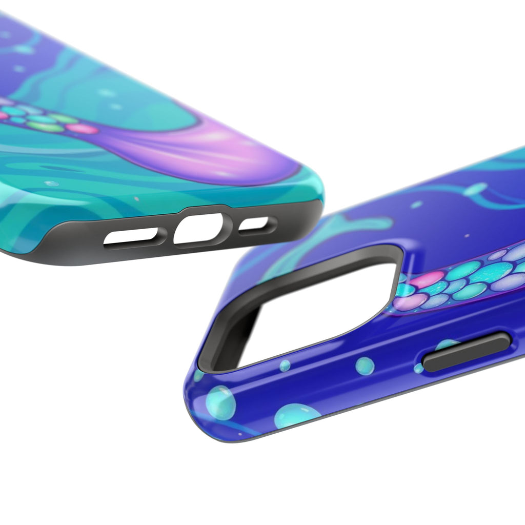 iPhone Mermaid Tail Swirl Kids Fun iPhone Phone Case Gift Artistic · iPhone Case