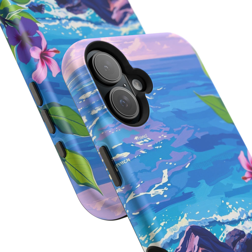 iPhone Hibiscus Coast Enchanted Art Slim Everyday Designer Case · iPhone Case
