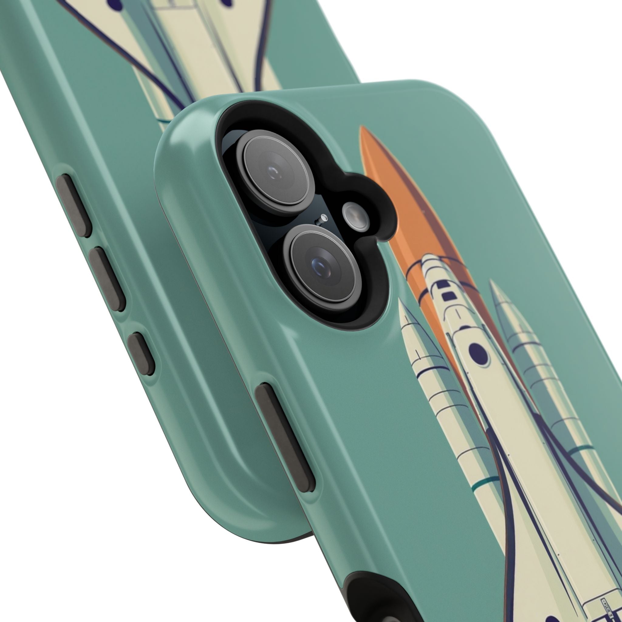iPhone Retro Space Shuttle Cinematic Art Slim Everyday Designer Case · iPhone Ca