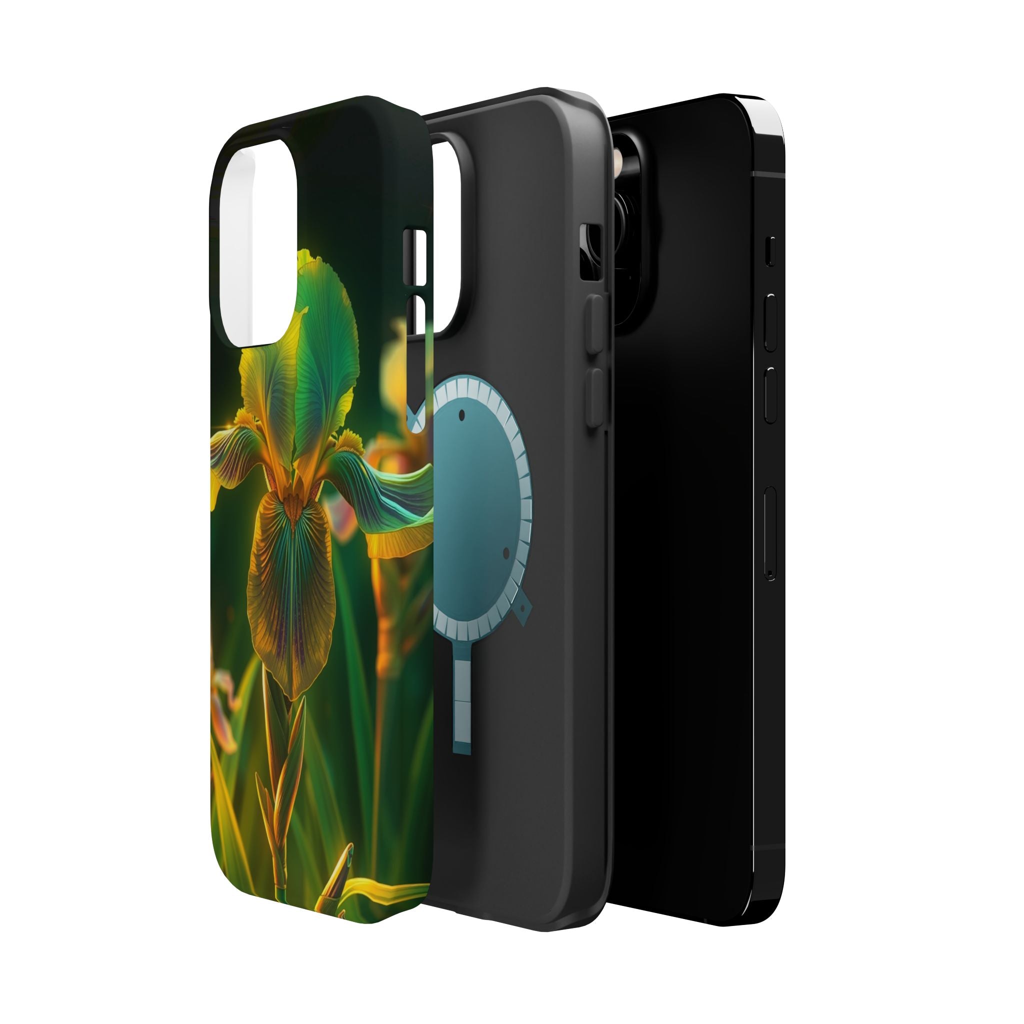 iPhone Iris Garden Bold Art Slim Everyday Designer Case · iPhone Case Quiet Mood