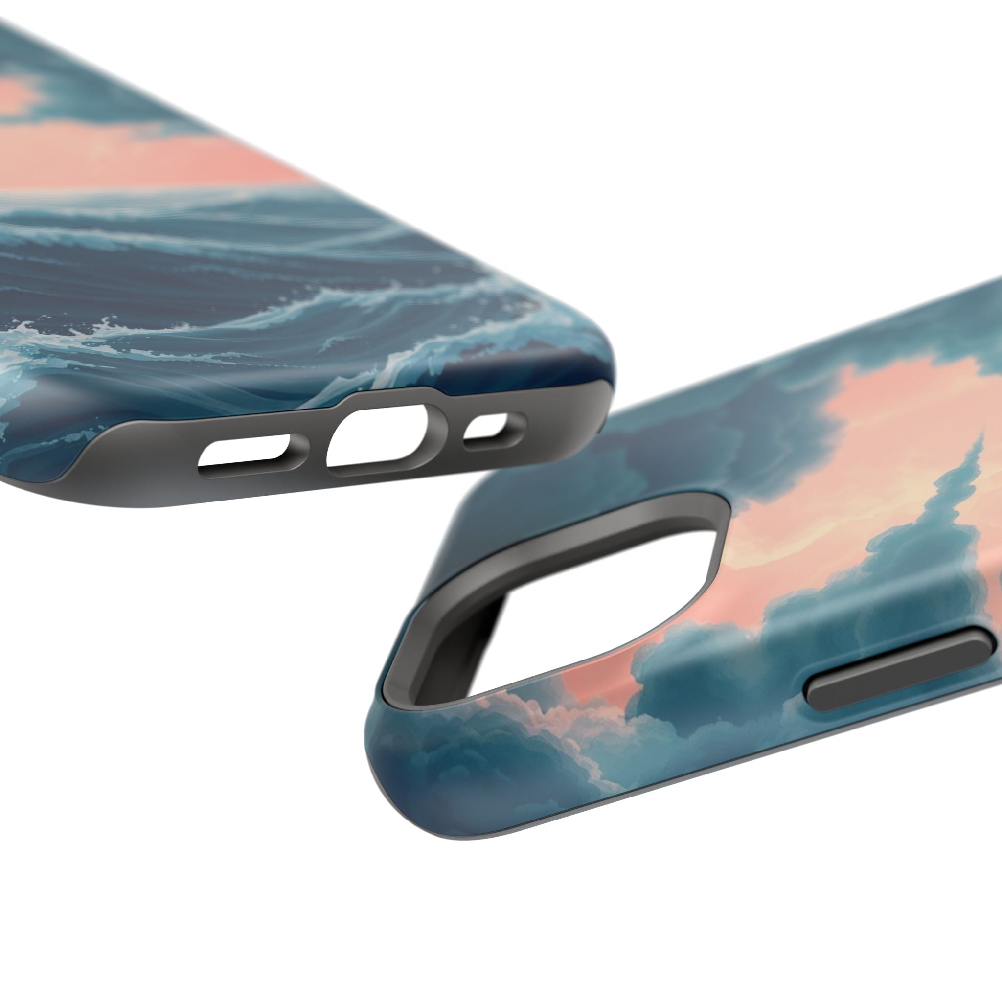 iPhone Storm at Sea 3D Digital Slim Everyday Designer Case · iPhone Case