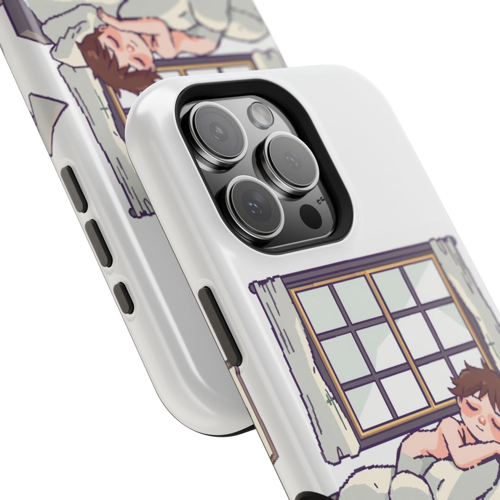 iPhone Do Not Disturb: Napping Bold Art Slim Everyday Designer Case · iPhone Cas