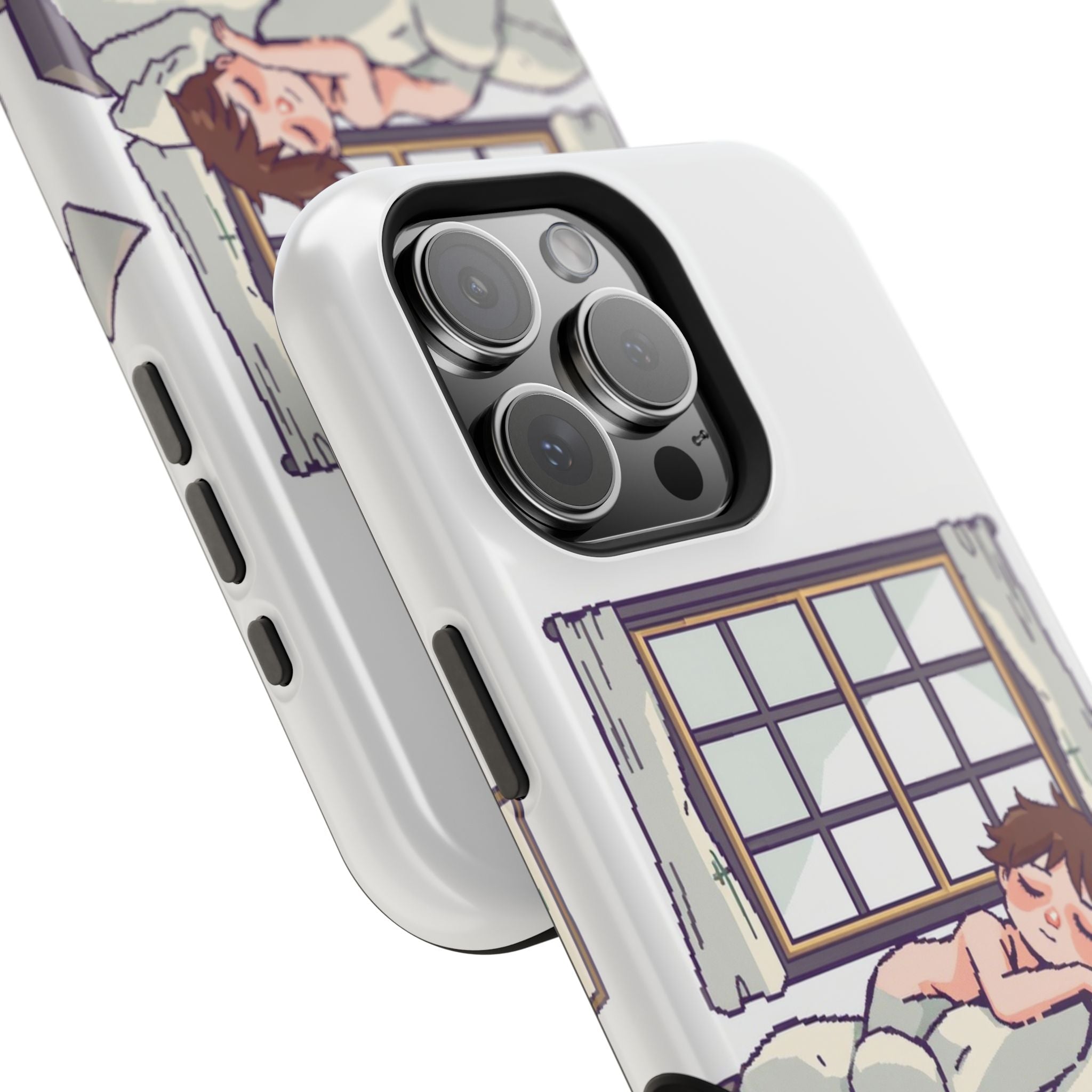 iPhone Do Not Disturb: Napping Bold Art Slim Everyday Designer Case · iPhone Cas