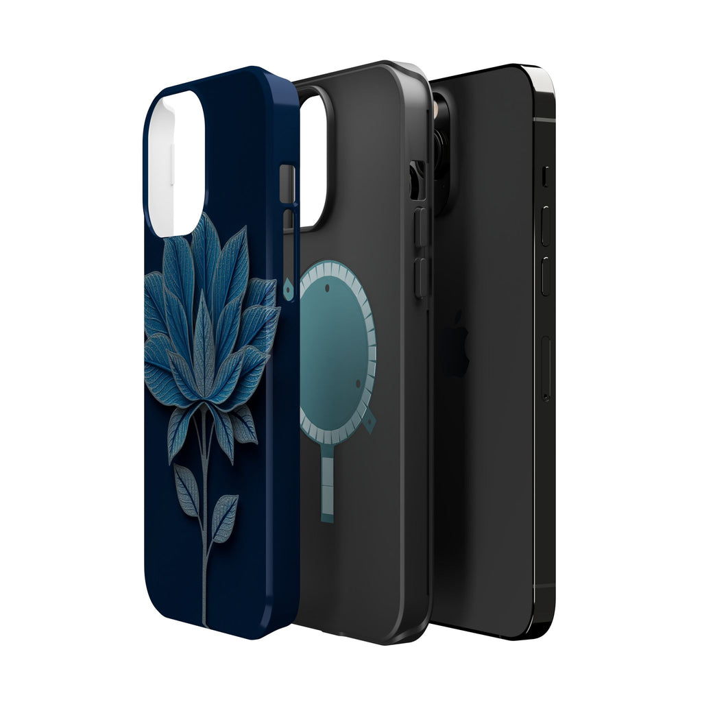 iPhone Night Bloomer Paper Cut Art Bold Modern Everyday Snap Case · iPhone Case