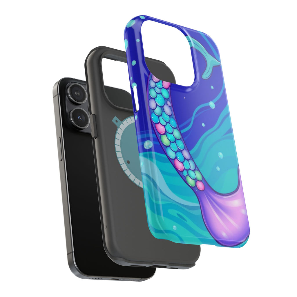 iPhone Mermaid Tail Swirl Kids Fun iPhone Phone Case Gift Artistic · iPhone Case