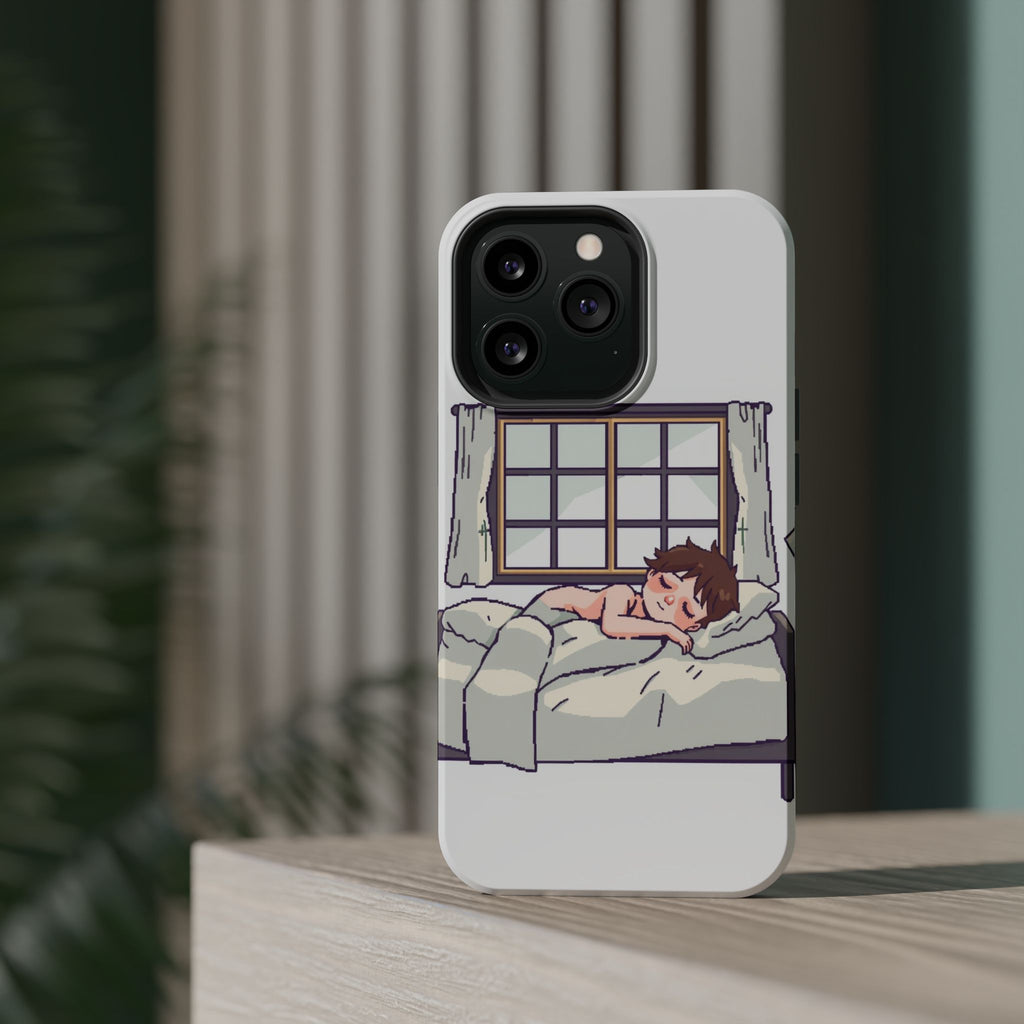 iPhone Do Not Disturb: Napping Bold Art Slim Everyday Designer Case · iPhone Cas