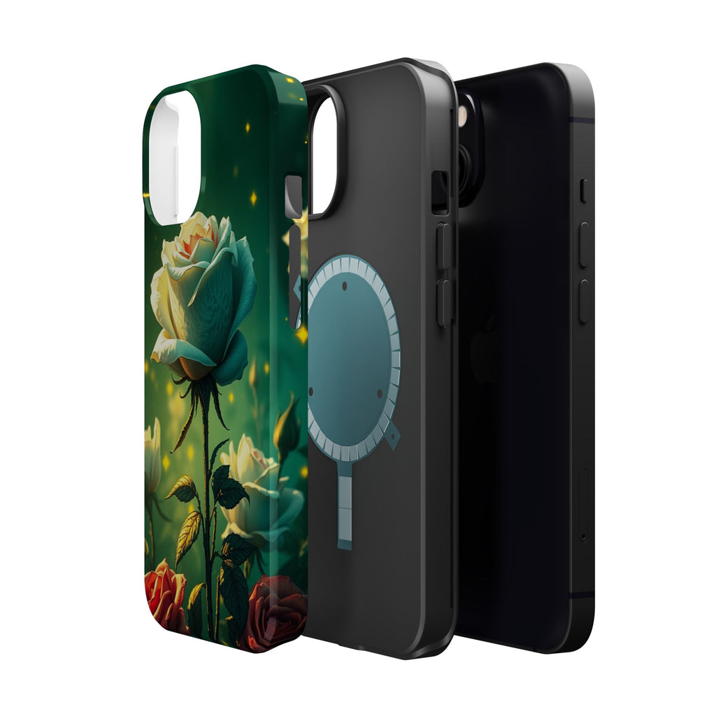 iPhone Earthy Rose Garden Design Bold Modern Everyday Snap Case · iPhone Case