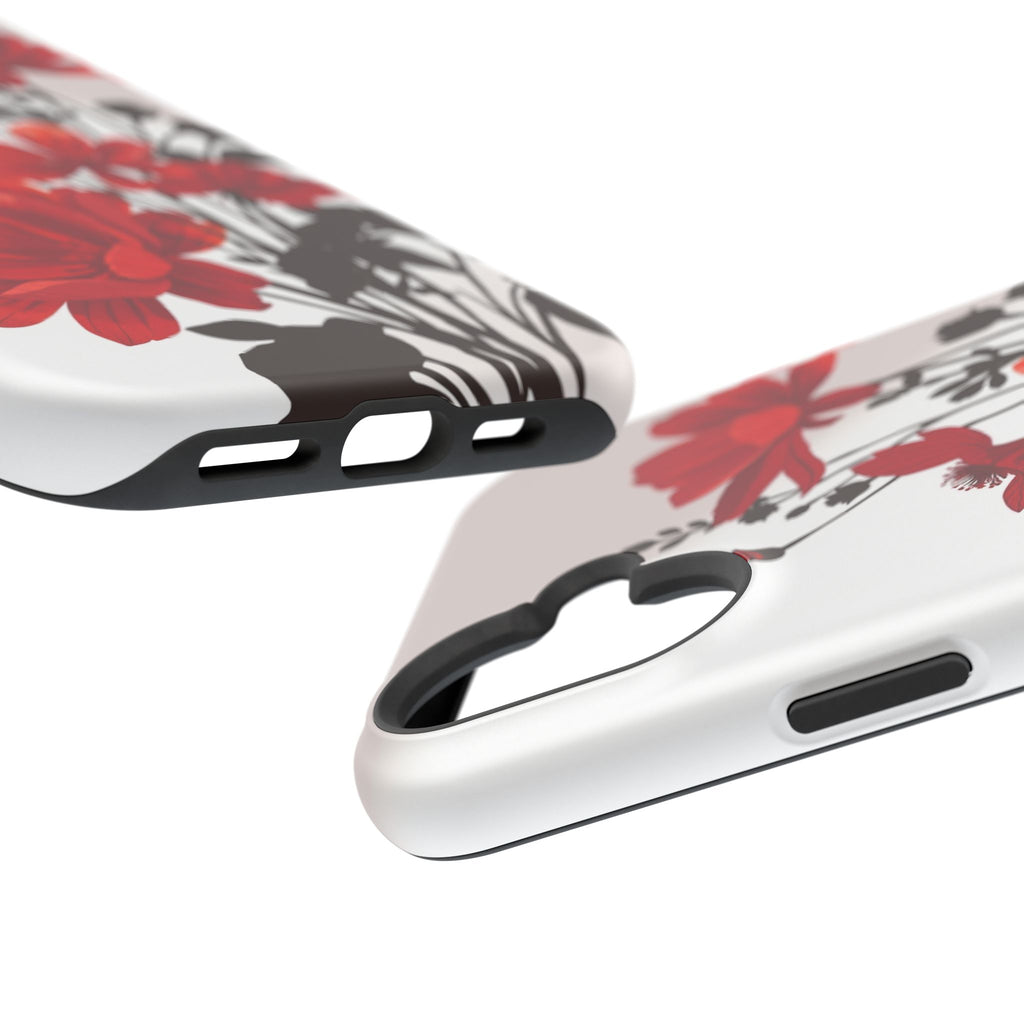 iPhone Floral Silhouette Cinematic Art Slim Snap Case · iPhone Case