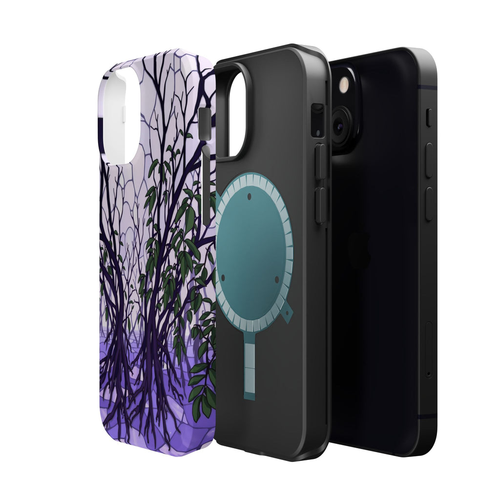 iPhone Lavender And Pearl Mangrove Roots Slim Everyday iPhone Designer · iPhone