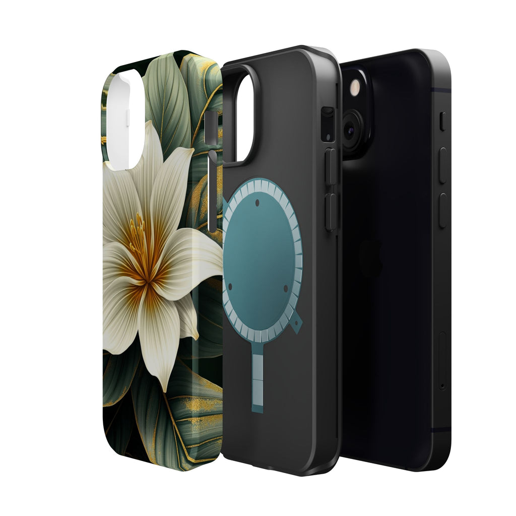 iPhone Radiant Tropical Bloom Design Slim Everyday Designer Case · iPhone Case