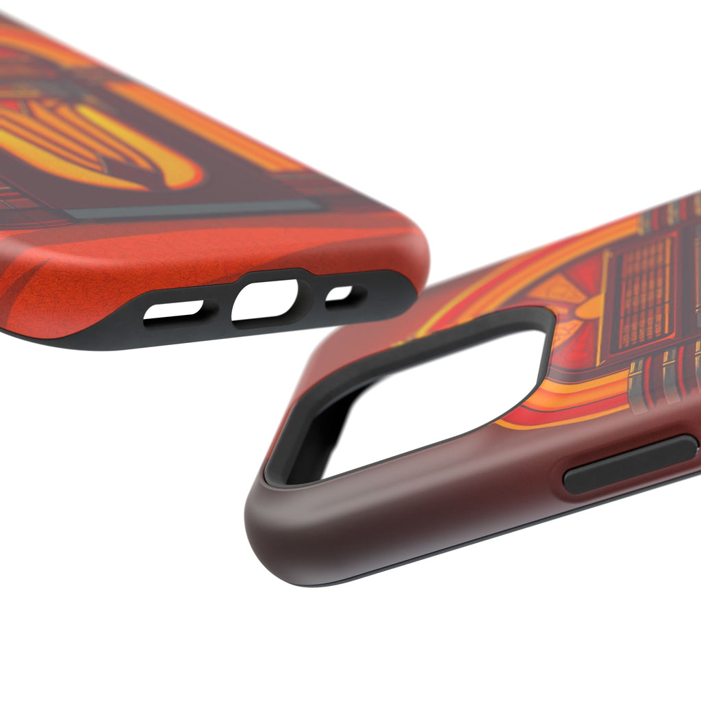iPhone Jukebox Glow Pop Art Bold Bold Modern Everyday Snap Case · iPhone Case