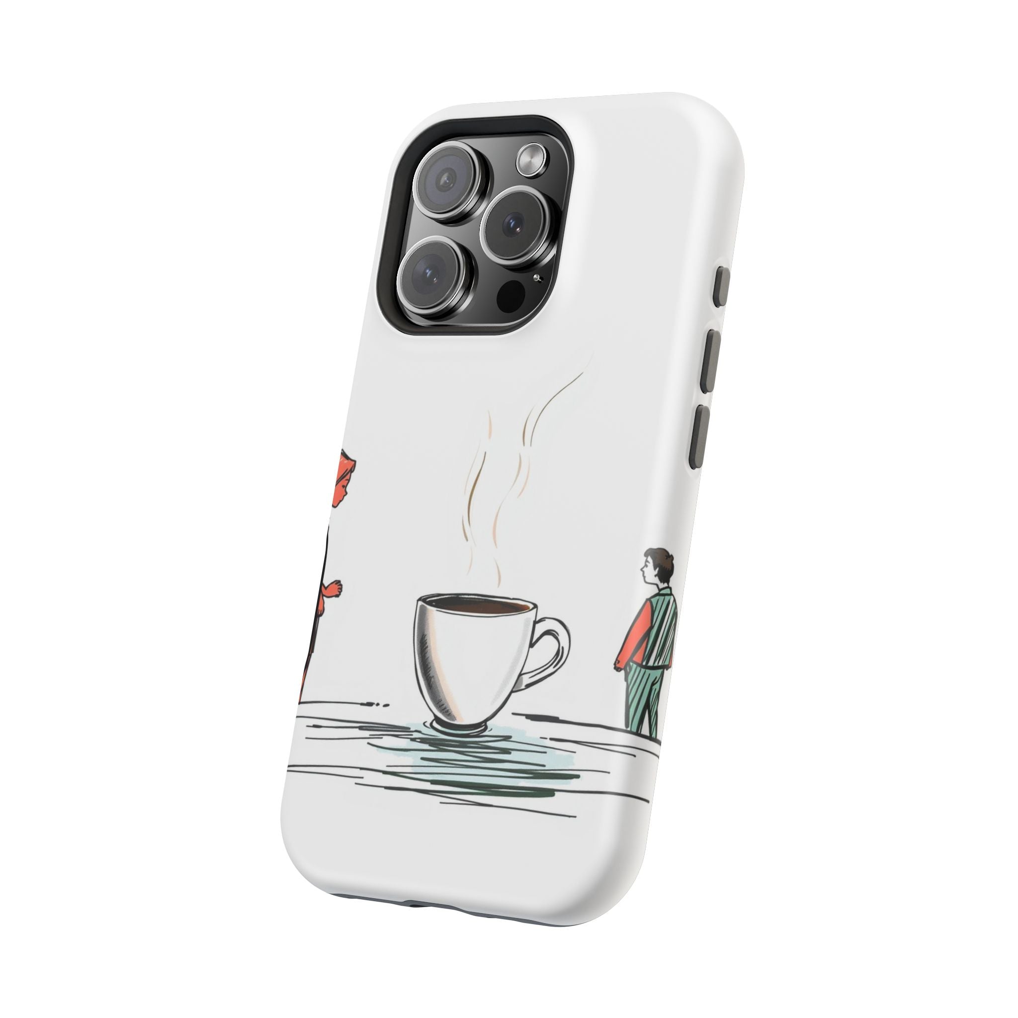 iPhone Coffee Before People Mystic Art Slim Everyday Designer Case · iPhone Case