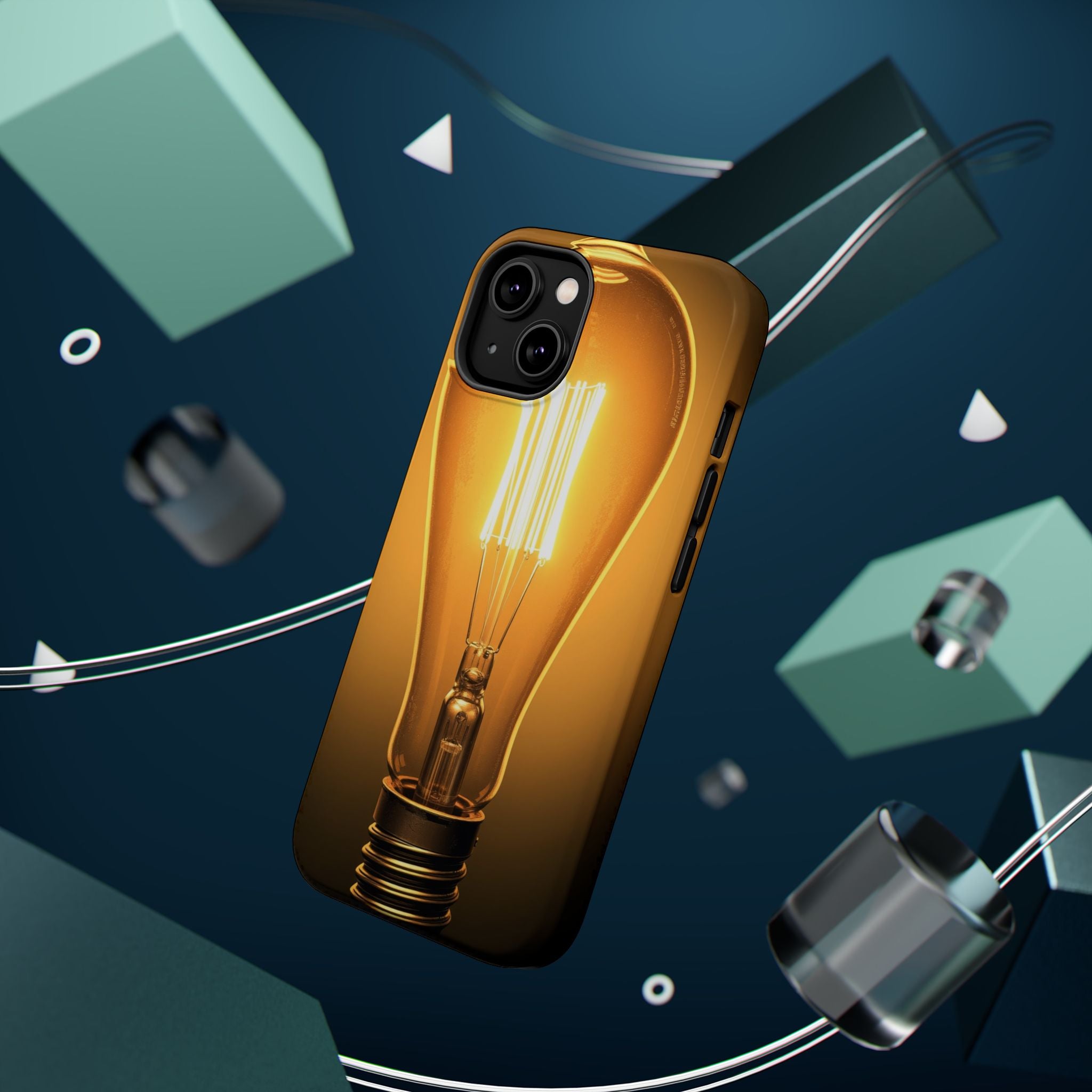 iPhone Edison Bulb Warm Enchanted Art Slim Everyday Designer Case · iPhone Case