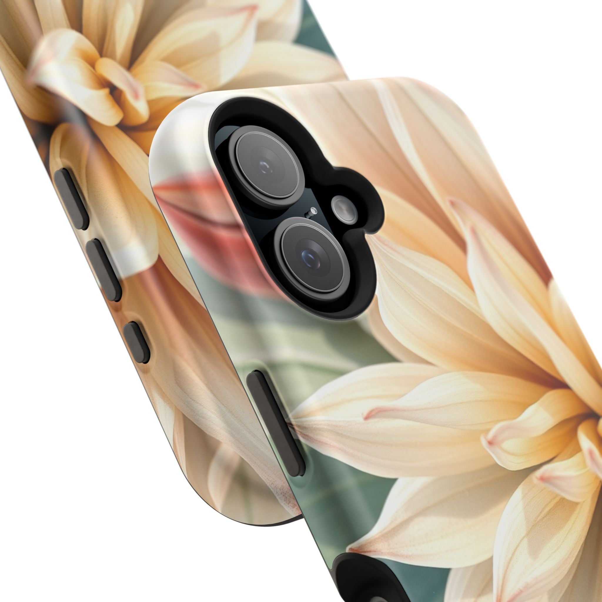 iPhone Neon Floral Radiant Design Clean Minimal Snap Case · iPhone Case
