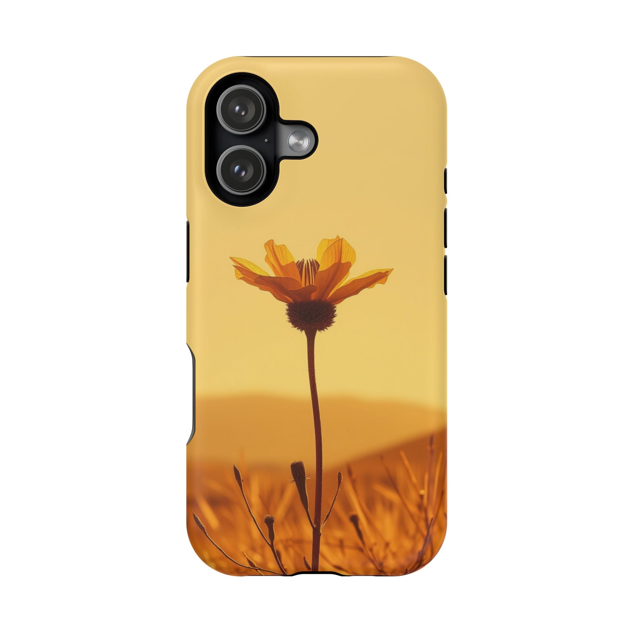 iPhone Desert Flower Cinematic Art Bold Modern Everyday Snap Case · iPhone Case