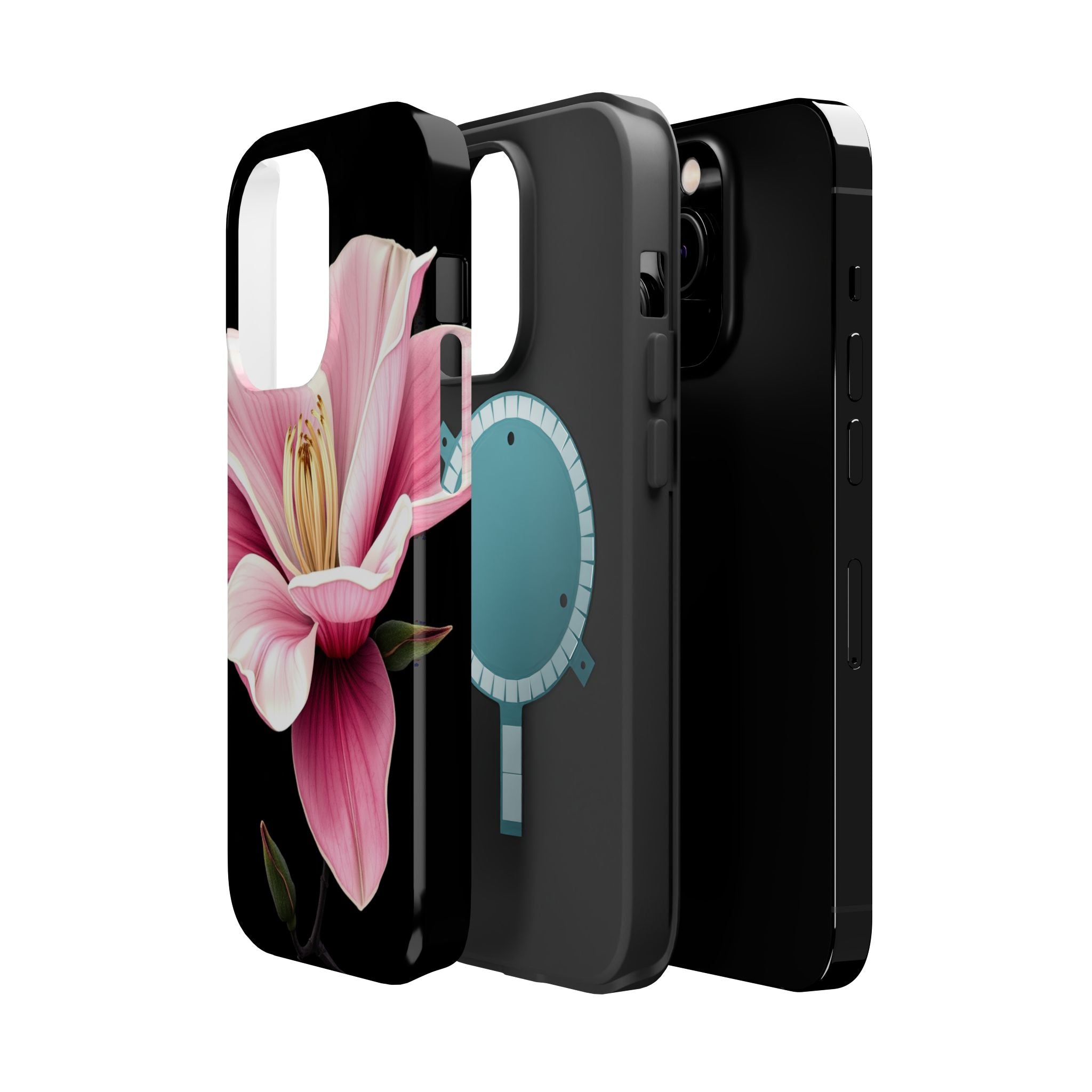 iPhone Magnolia Dream Dark Gothic Ink Slim Everyday Designer Case · iPhone Case