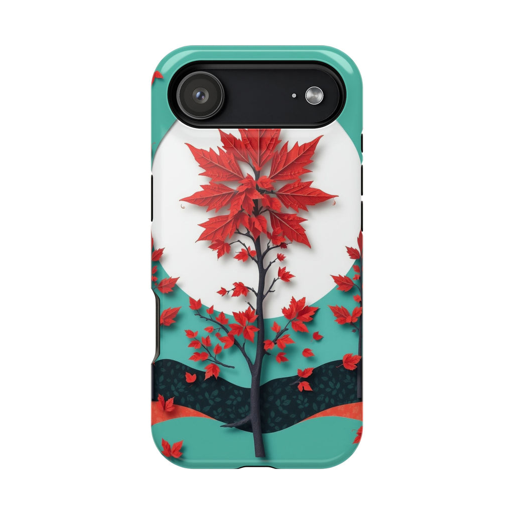 iPhone Autumn Maple Mystic Art Slim Everyday Designer Case · iPhone Case