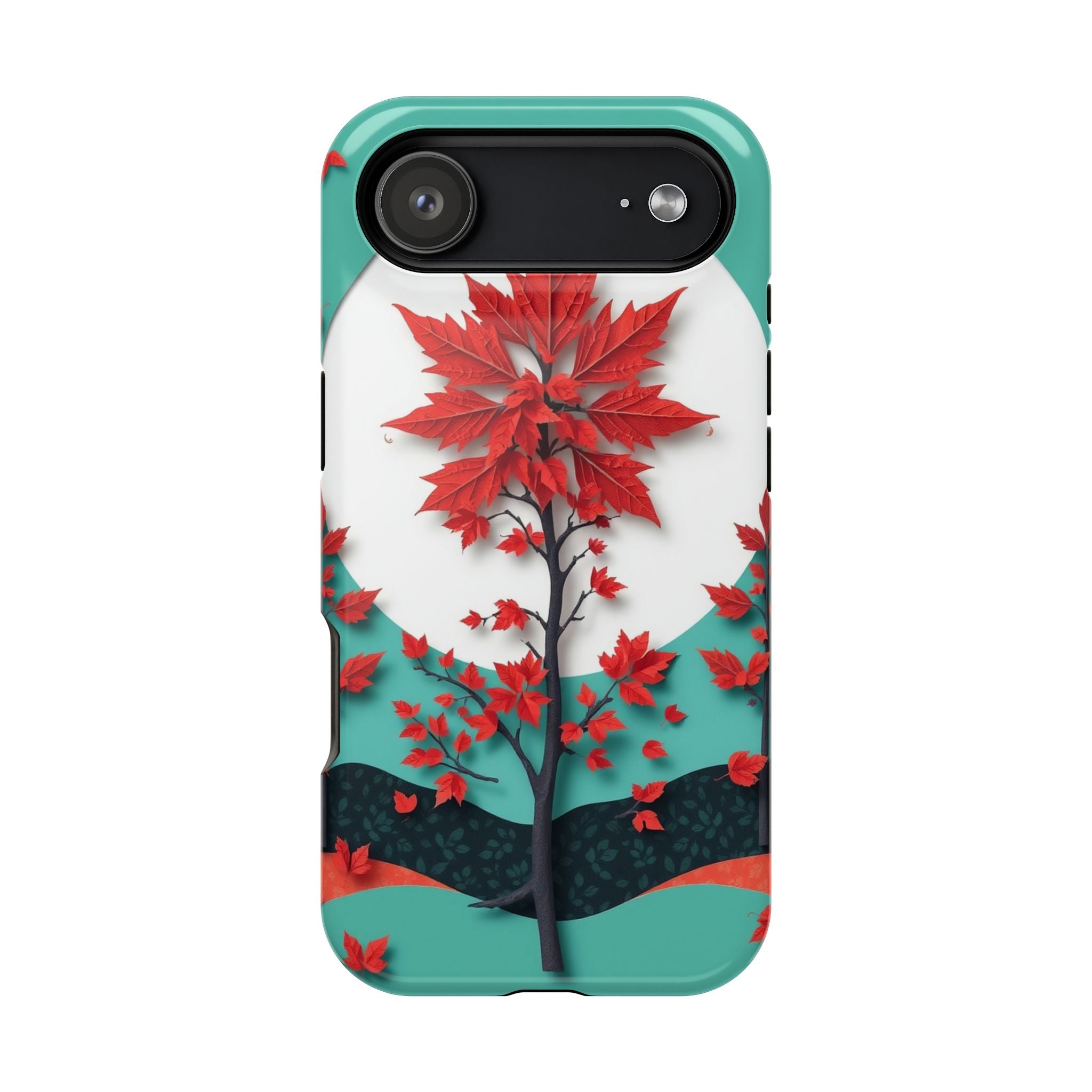 iPhone Autumn Maple Mystic Art Slim Everyday Designer Case · iPhone Case