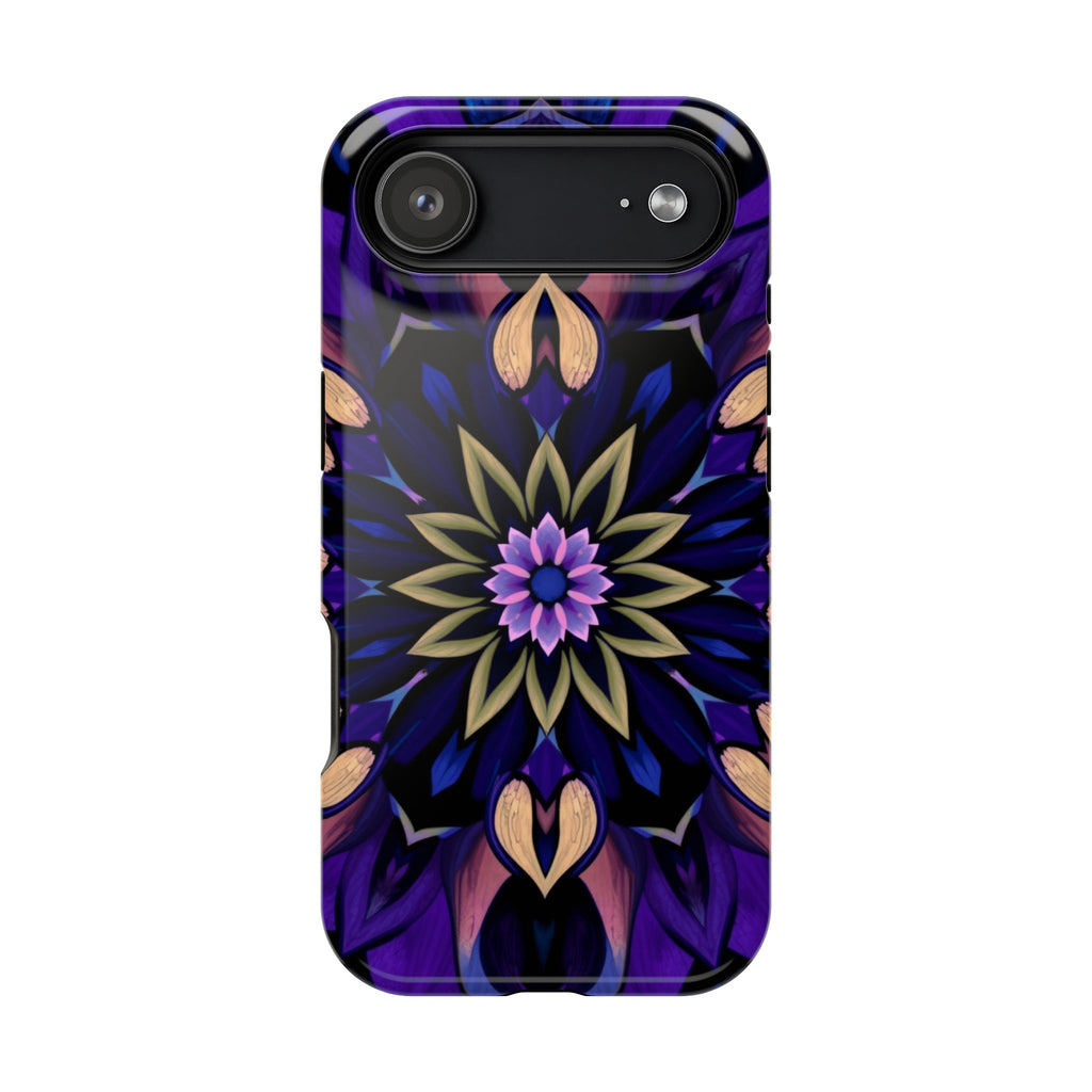iPhone Floral Mandala Mystic Art Bold Modern Everyday Snap Case · iPhone Case