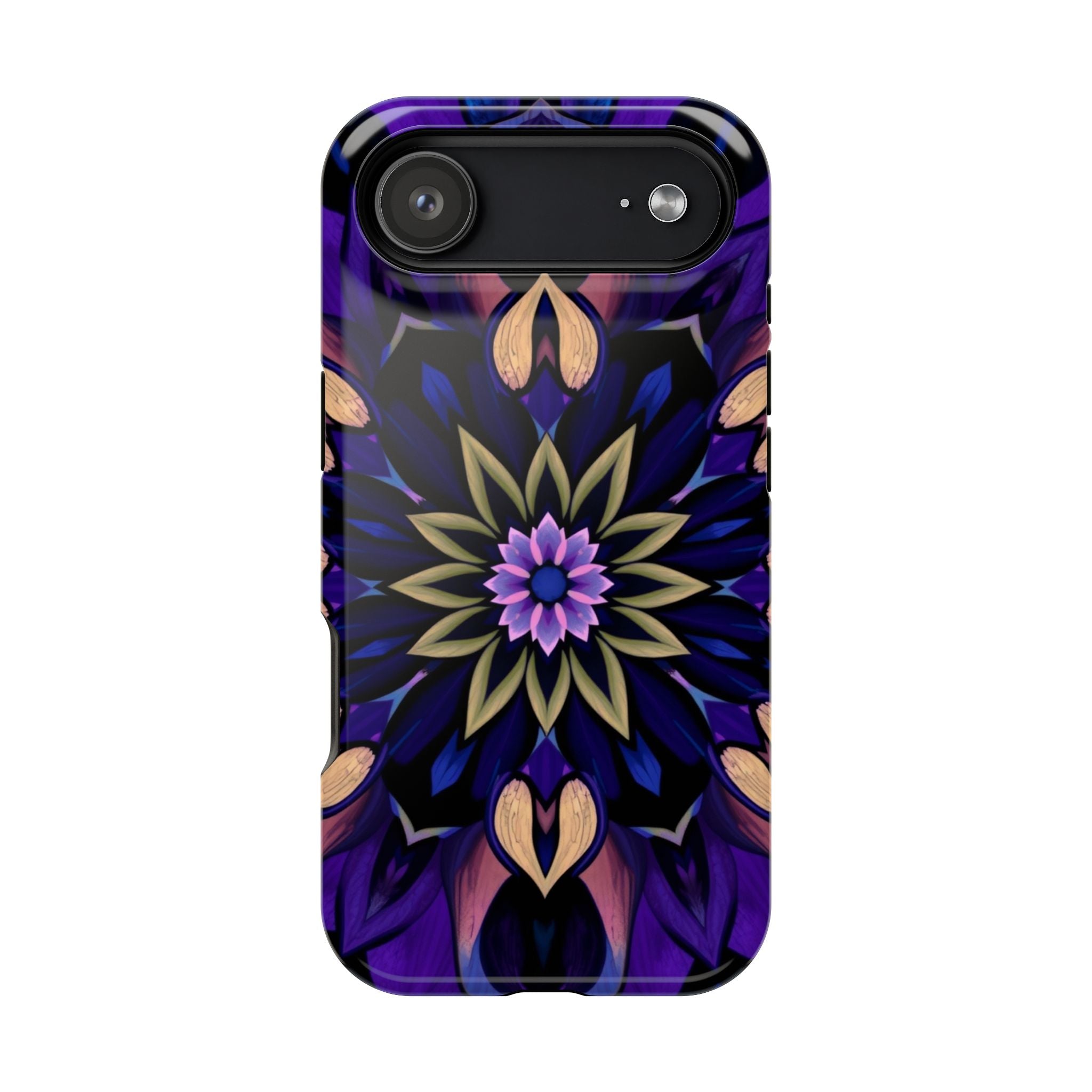 iPhone Floral Mandala Mystic Art Bold Modern Everyday Snap Case · iPhone Case
