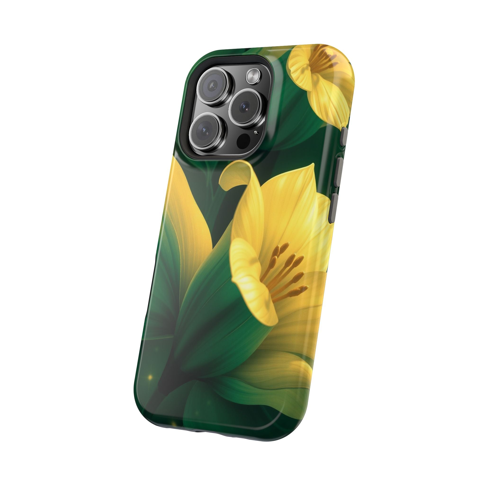 iPhone Night Bloomer Gold Foil Luxury Slim Everyday Designer Case · iPhone Case