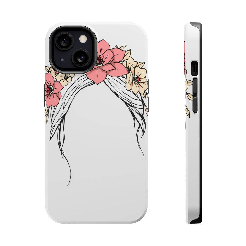 iPhone Floral Crown Electric Art Bold Modern Everyday Snap Case · iPhone Case