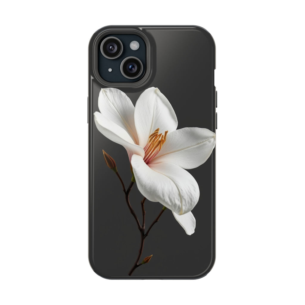 iPhone Earthy Magnolia Dream Design Slim Everyday Designer Case · iPhone Case