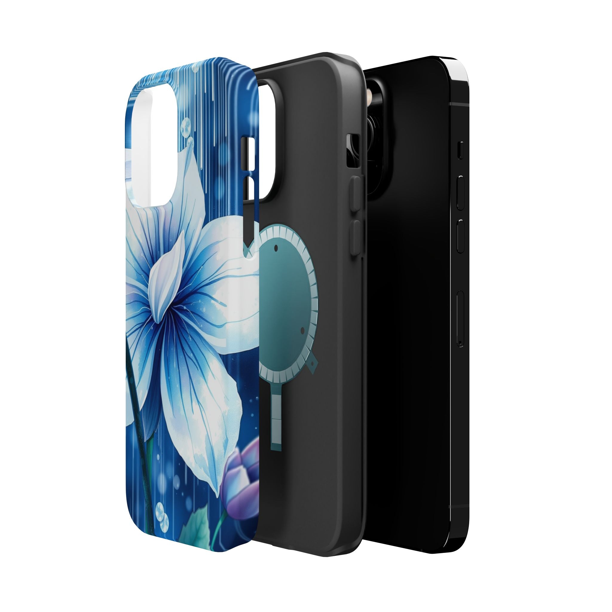 iPhone Spring Shower Bloom Electric Art Slim Everyday Designer Case · iPhone Cas
