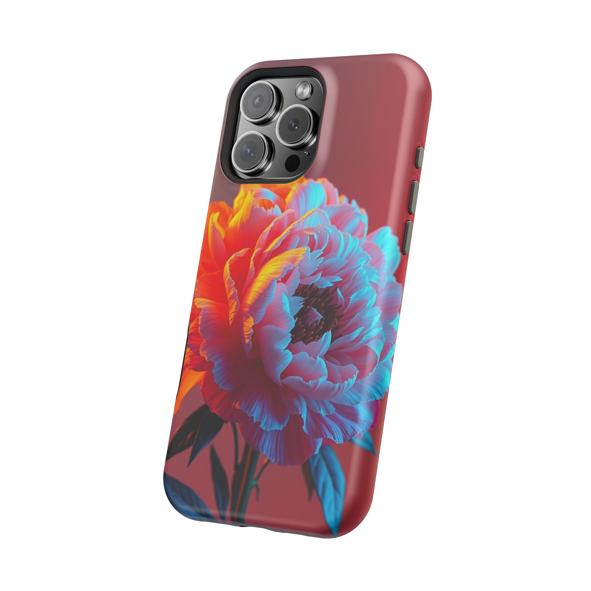iPhone Peony Bouquet Bold Art Slim Everyday Designer Case · iPhone Case