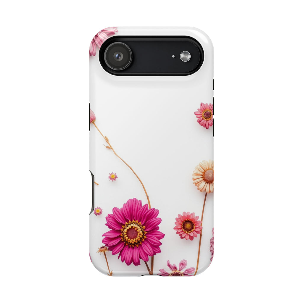 iPhone Earthy Dried Flower Flat Lay Design Slim iPhone Everyday · iPhone Case