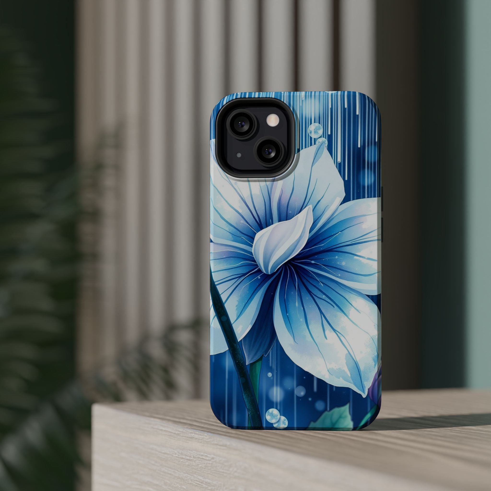 iPhone Spring Shower Bloom Electric Art Slim Everyday Designer Case · iPhone Cas