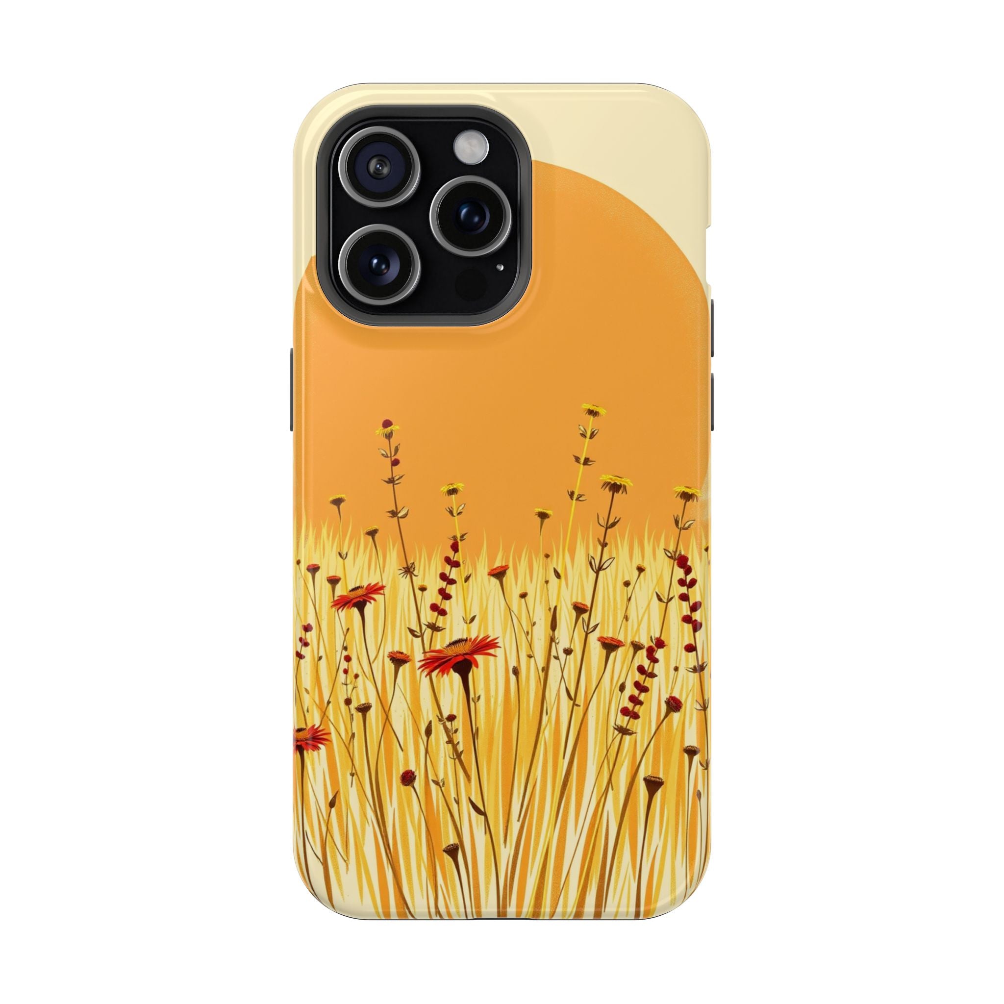 iPhone Wildflower Field Electric Art Slim Everyday Designer Case · iPhone Case