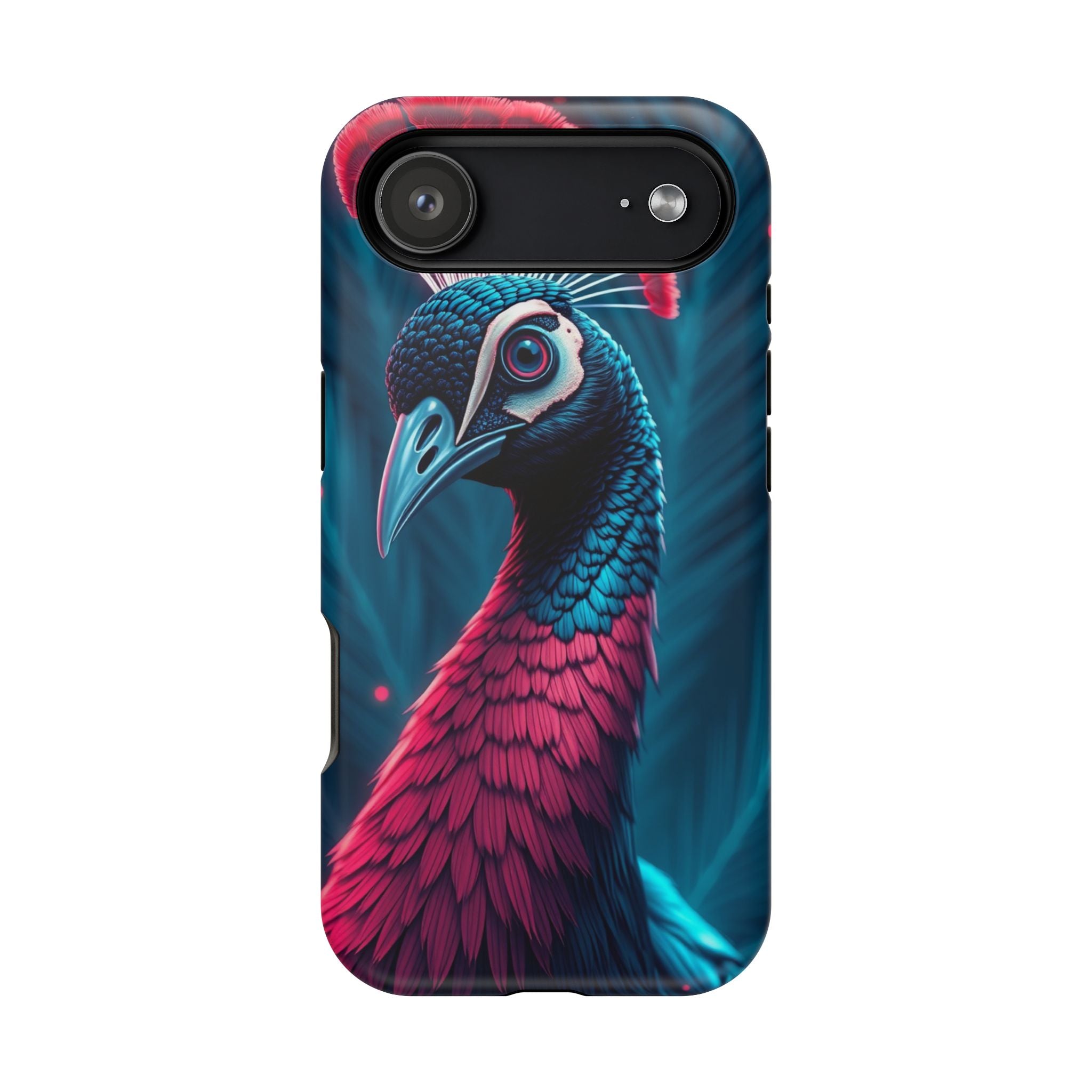 iPhone Nouveau Peacock Electric Art Slim Everyday Designer Case · iPhone Case
