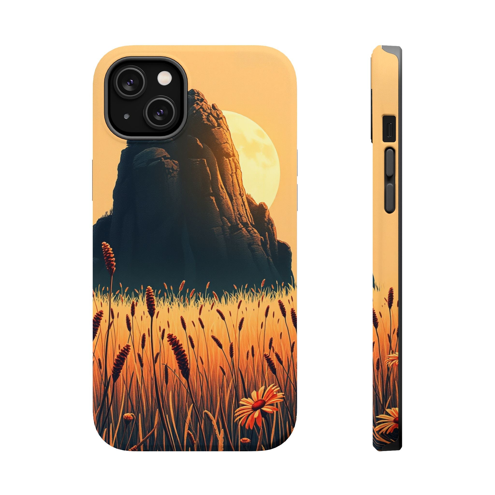 iPhone Spring Meadow Cinematic Art Clean Minimal Snap Cas Slim Snap Case · iPhon