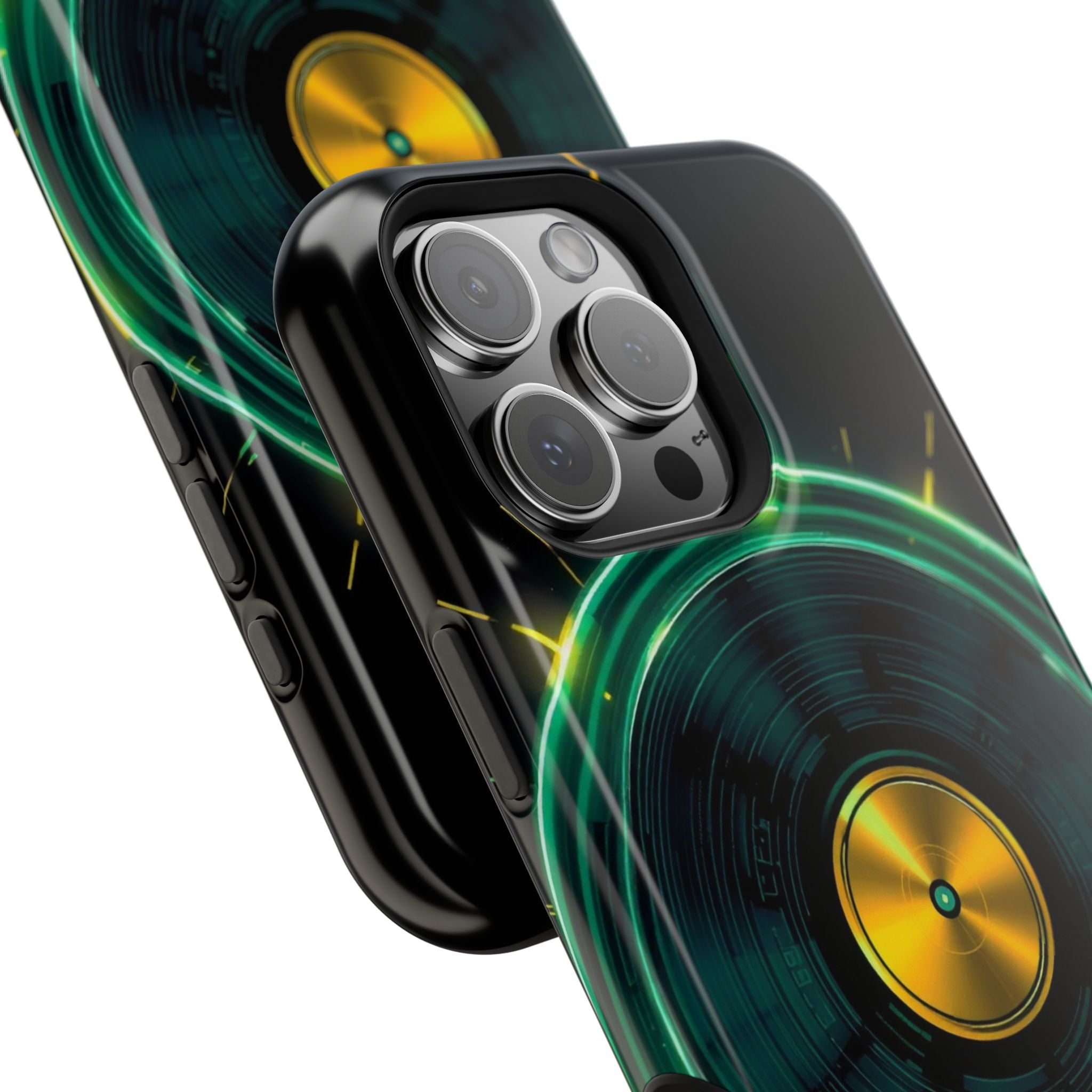 iPhone Dreamy Record Vinyl Spin Design Slim Everyday Designer Case · iPhone Case