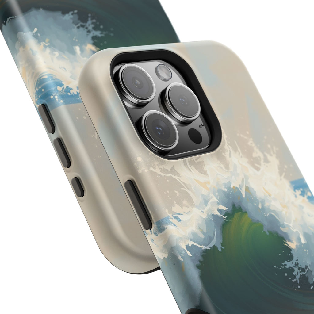 iPhone Radiant Ocean Wave Crash Design Slim Everyday Designer Case · iPhone Case