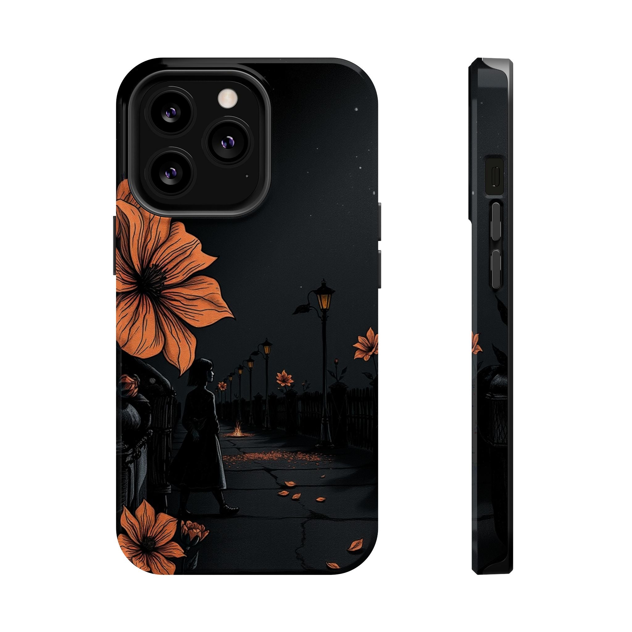 iPhone Night Bloomer Electric Art Bold Modern Everyday Snap Case · iPhone Case