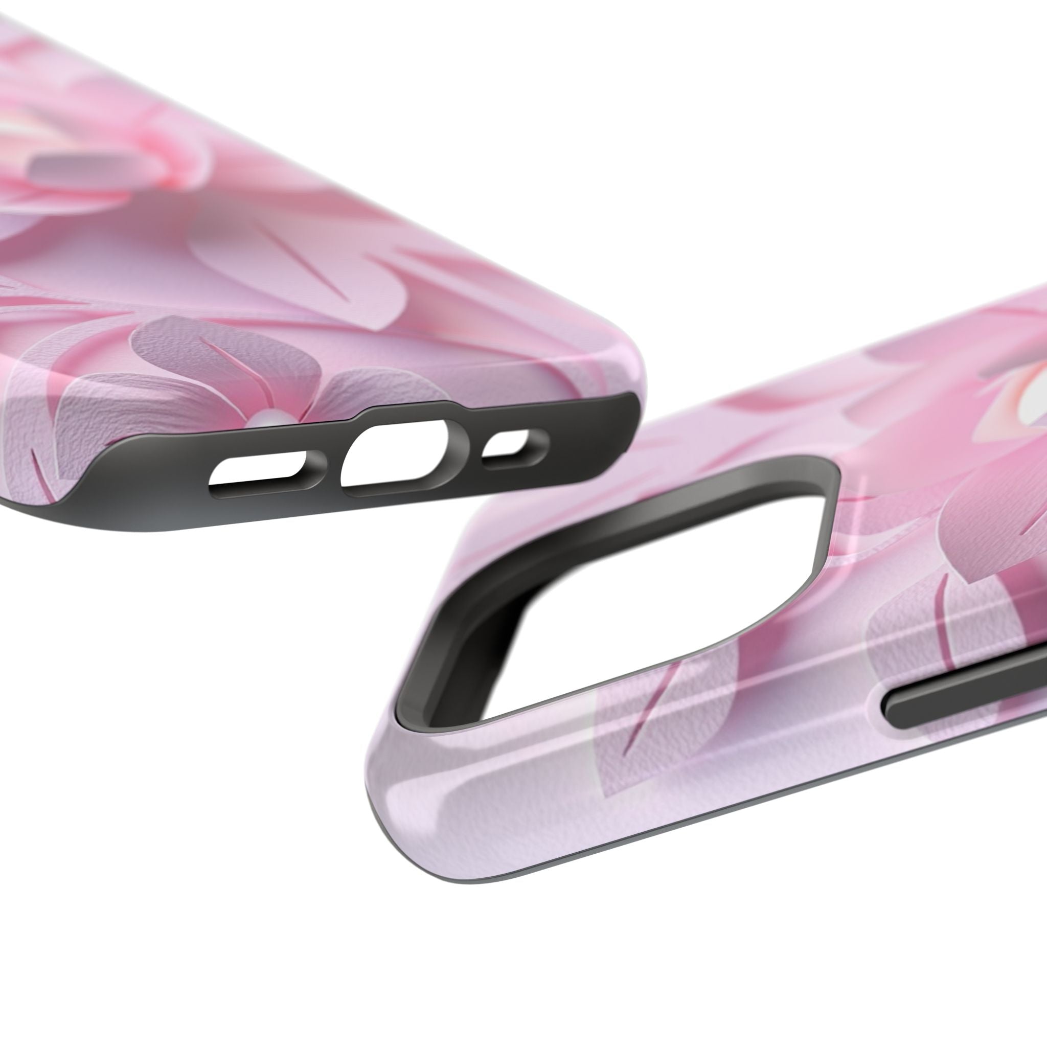 iPhone Floral Geometric Paper Cut Art Slim Everyday Designer Case · iPhone Case