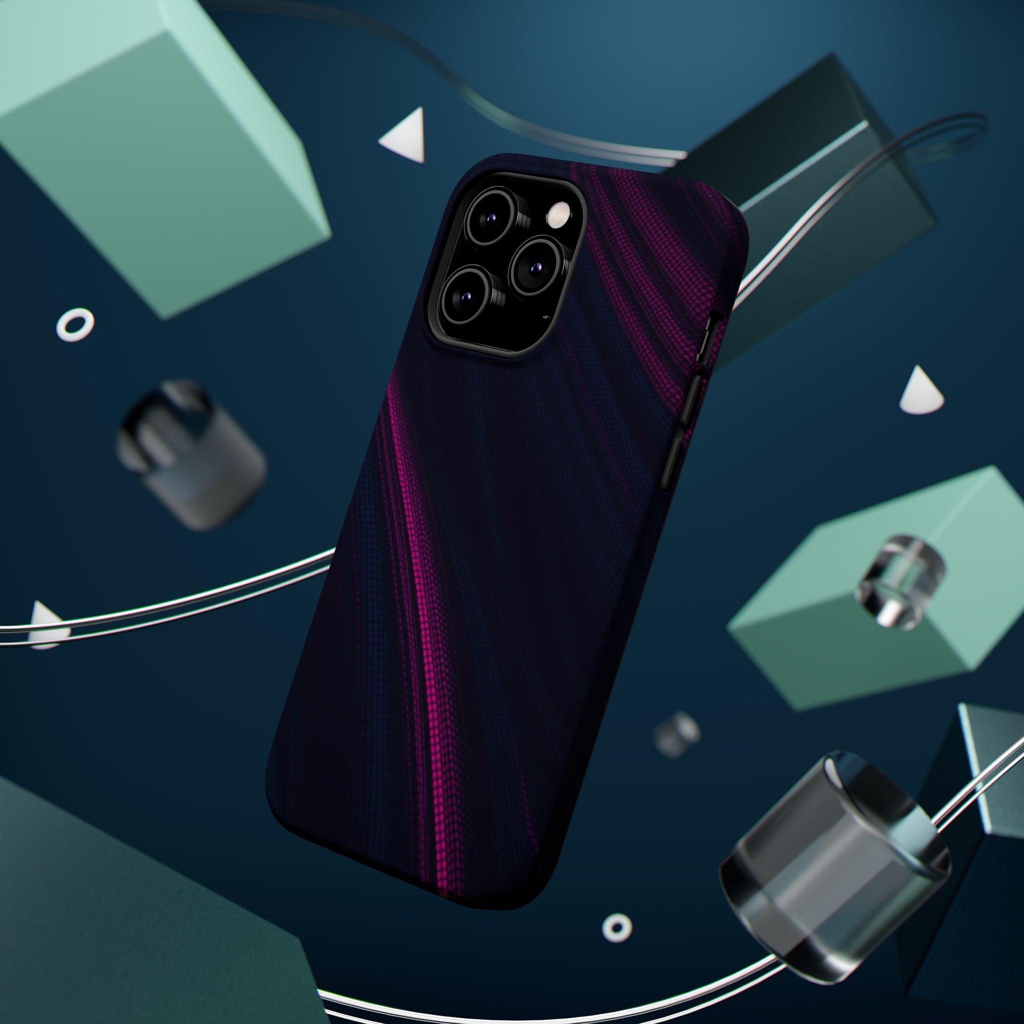 iPhone Carbon Fiber Weave Dark Gothic Ink Slim iPhone Everyday Designer · iPhone