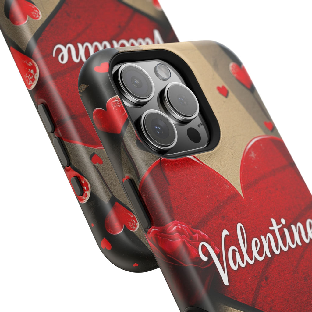 iPhone Serene Vintage Valentine Card Design Slim Everyday Designer Case · iPhone