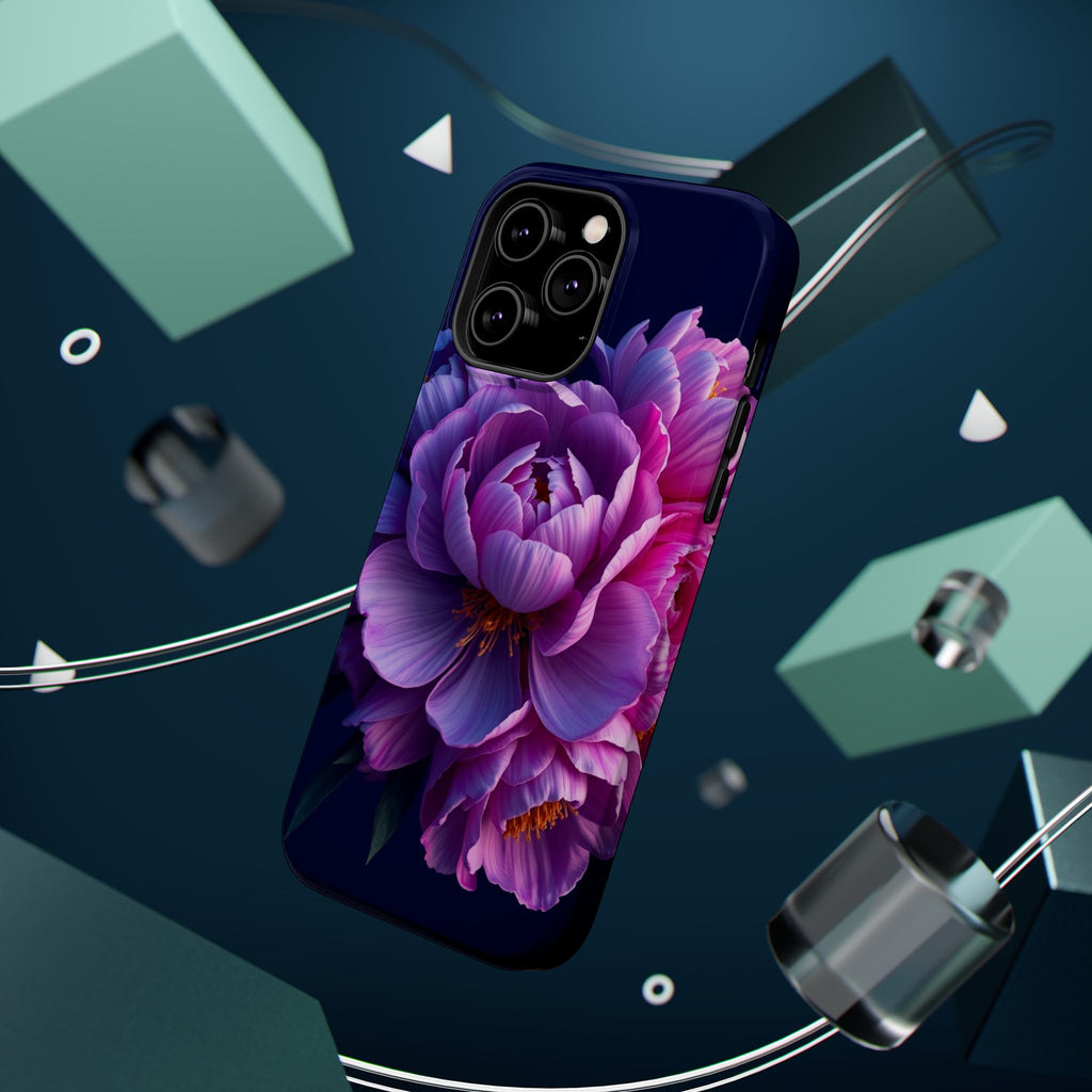 iPhone Peony Bouquet 3D Digital Slim Everyday Designer Case · iPhone Case