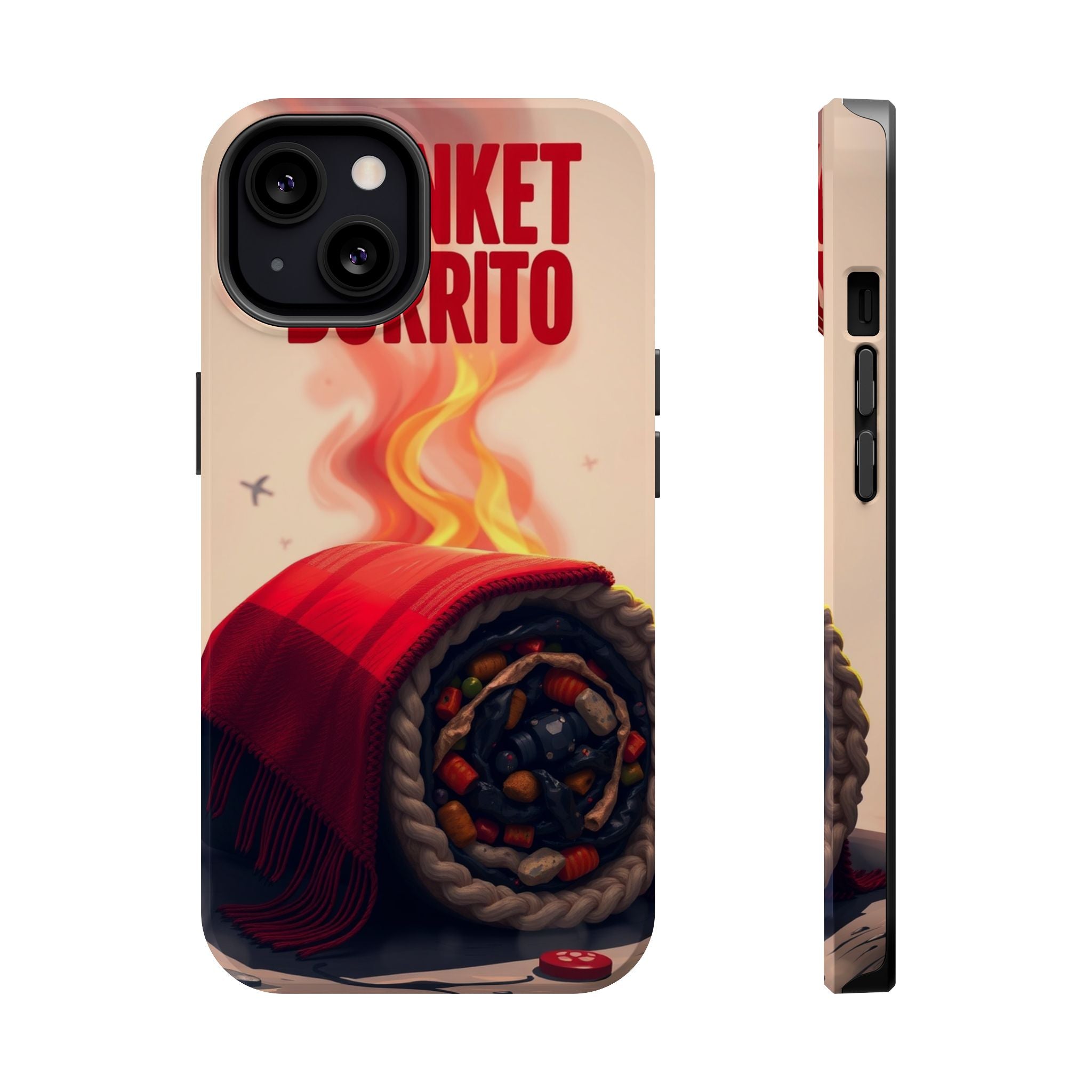 iPhone Serene Blanket Burrito Design Slim Everyday Designer Case · iPhone Case
