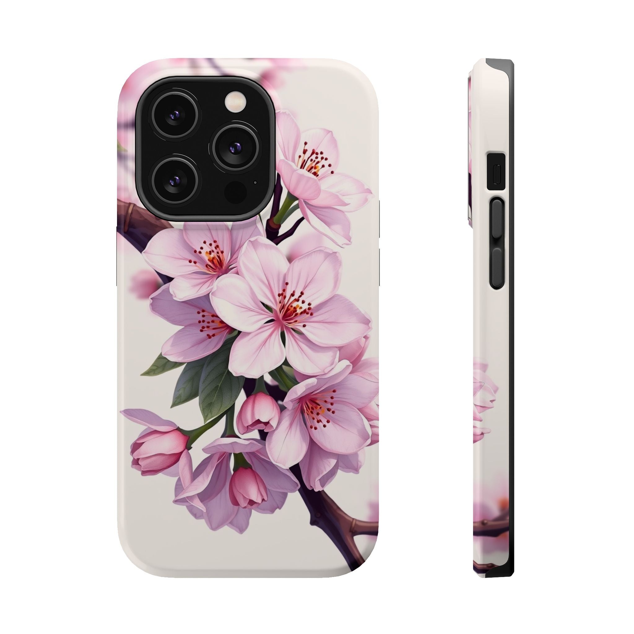iPhone Cherry Blossom Mystic Art Bold Modern Everyday Snap Case · iPhone Case