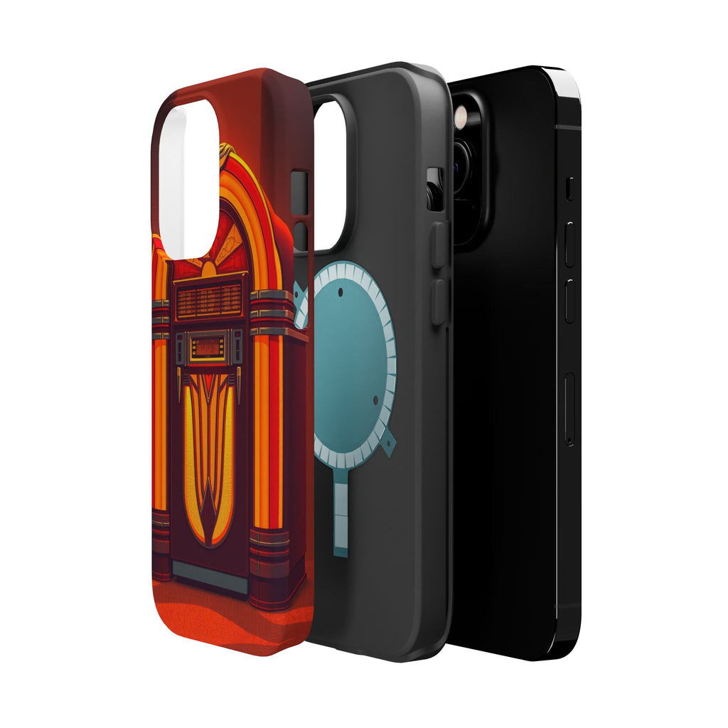 iPhone Jukebox Glow Pop Art Bold Bold Modern Everyday Snap Case · iPhone Case