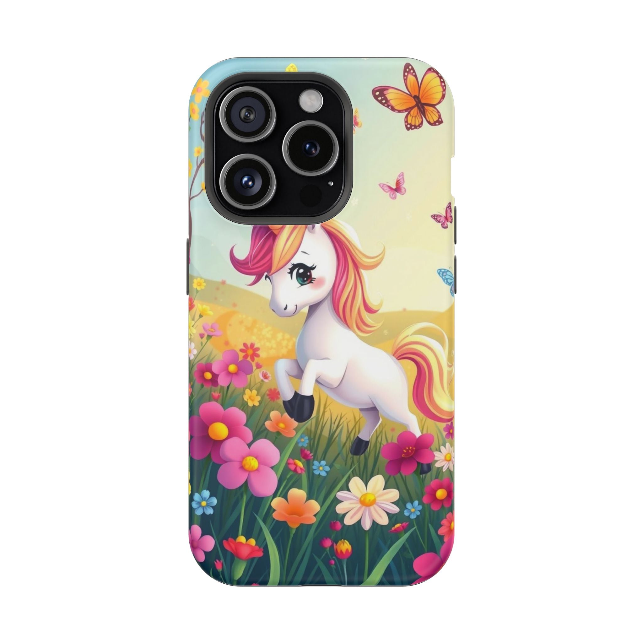 iPhone Magical Meadow Unicorn Kids Fun iPhone Phone Case Gift Slim · iPhone Case