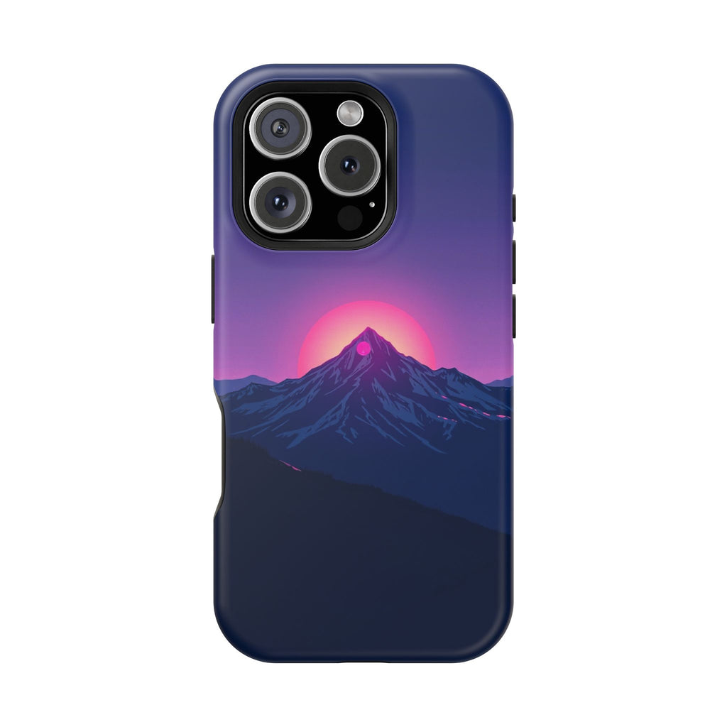 iPhone Mountain at Sunrise Electric Art Slim Everyday iPhone 15 · iPhone Case