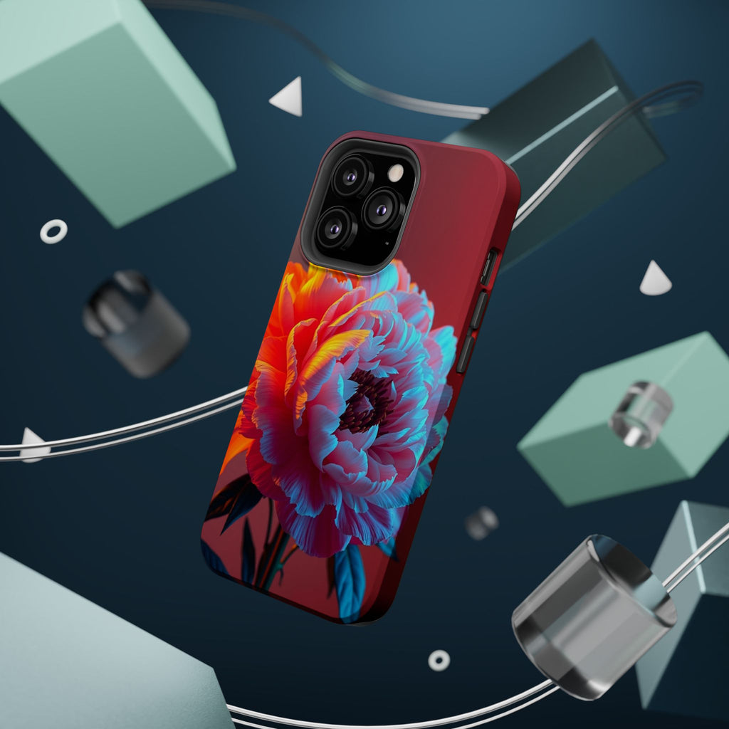 iPhone Peony Bouquet Bold Art Slim Everyday Designer Case · iPhone Case