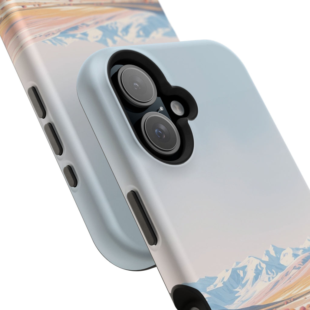 iPhone Vibrant Arctic Tundra Design Slim Everyday Designer Case · iPhone Case