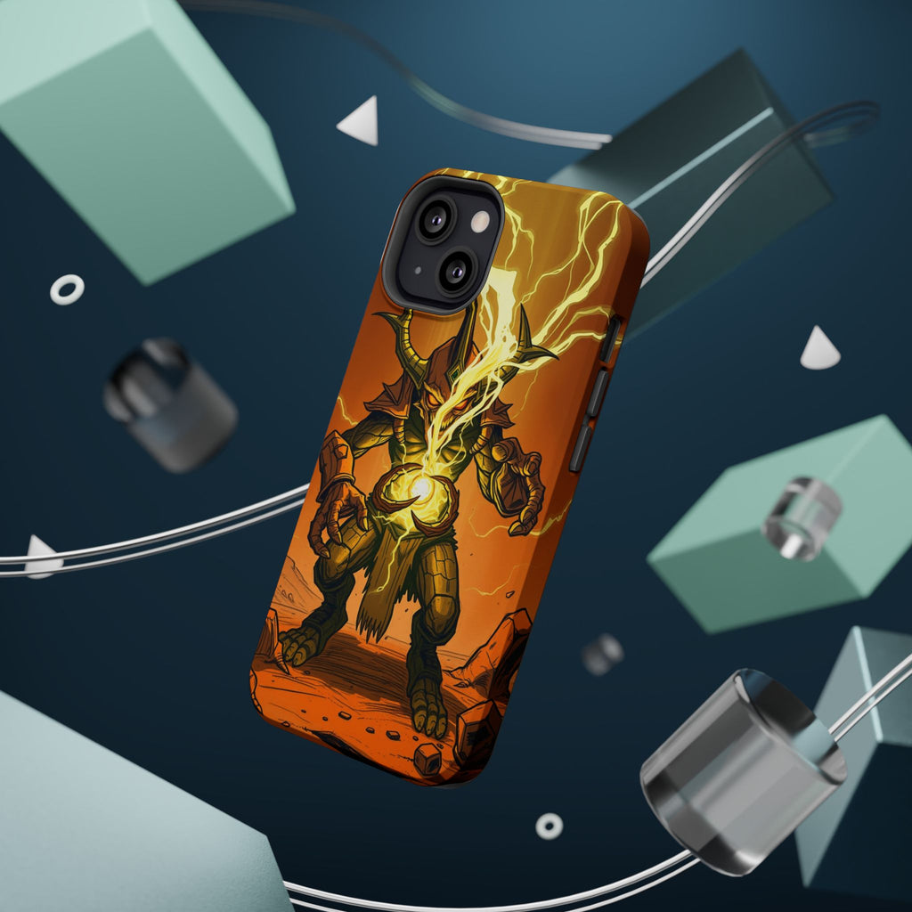 iPhone Burnt Orange And Sand Chaos Goblin Energy Clean Minimal Snap Case · iPhon