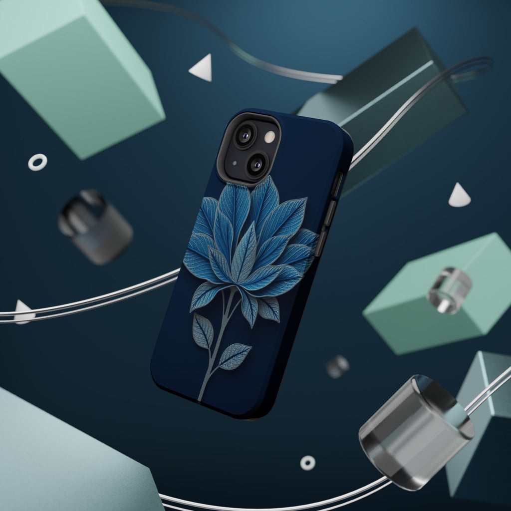 iPhone Night Bloomer Paper Cut Art Bold Modern Everyday Snap Case · iPhone Case